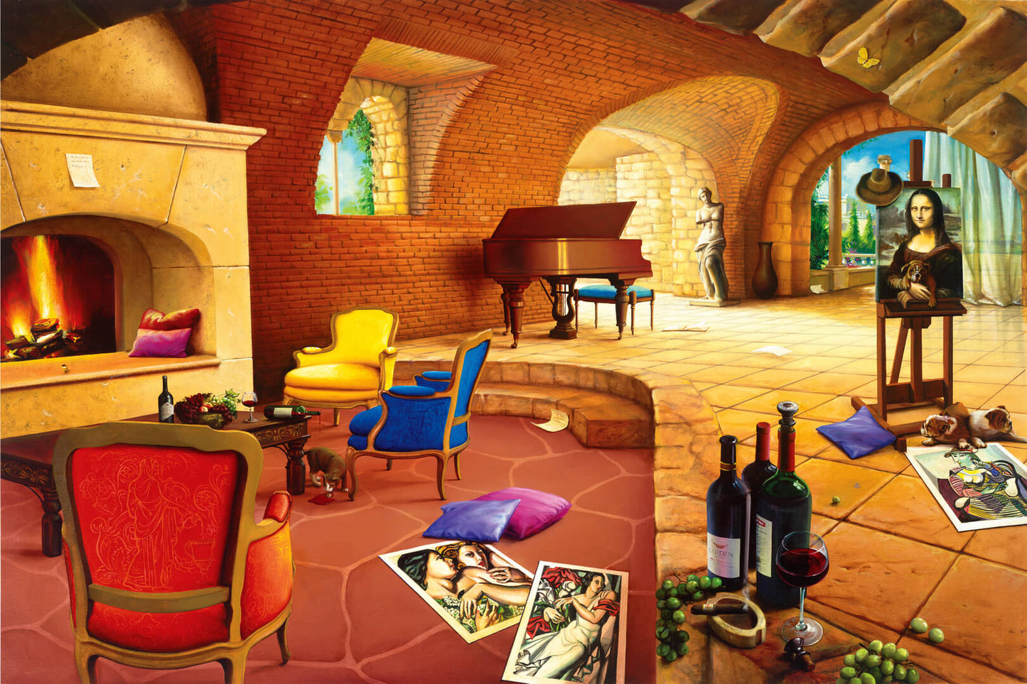 Daybrake By Orlando Quevedo on Unstretched Canvas Medium, 30"x20"