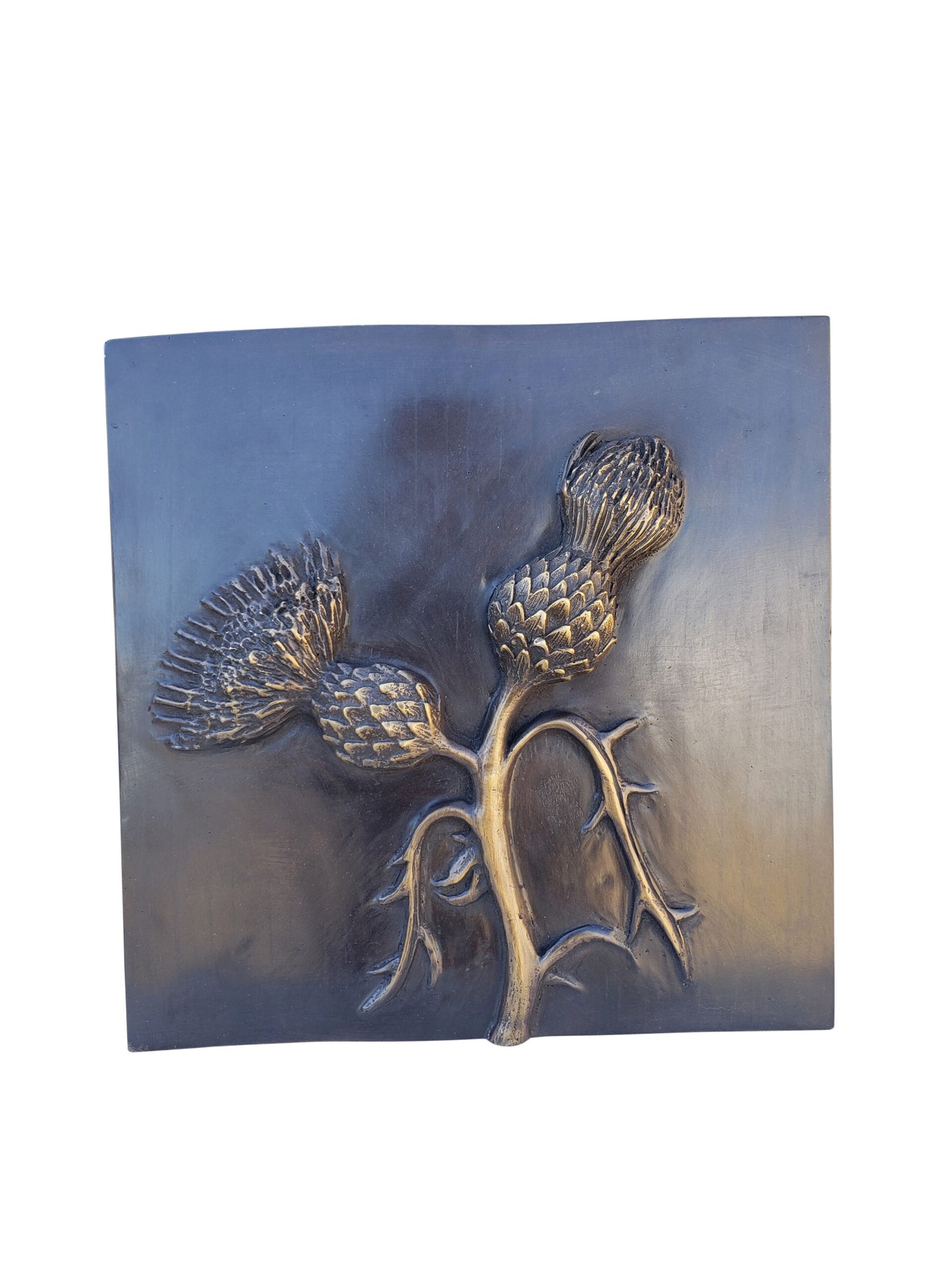 Blossoming Pineapples Bronze Wall decor Size: 10" x 10" x 1"H