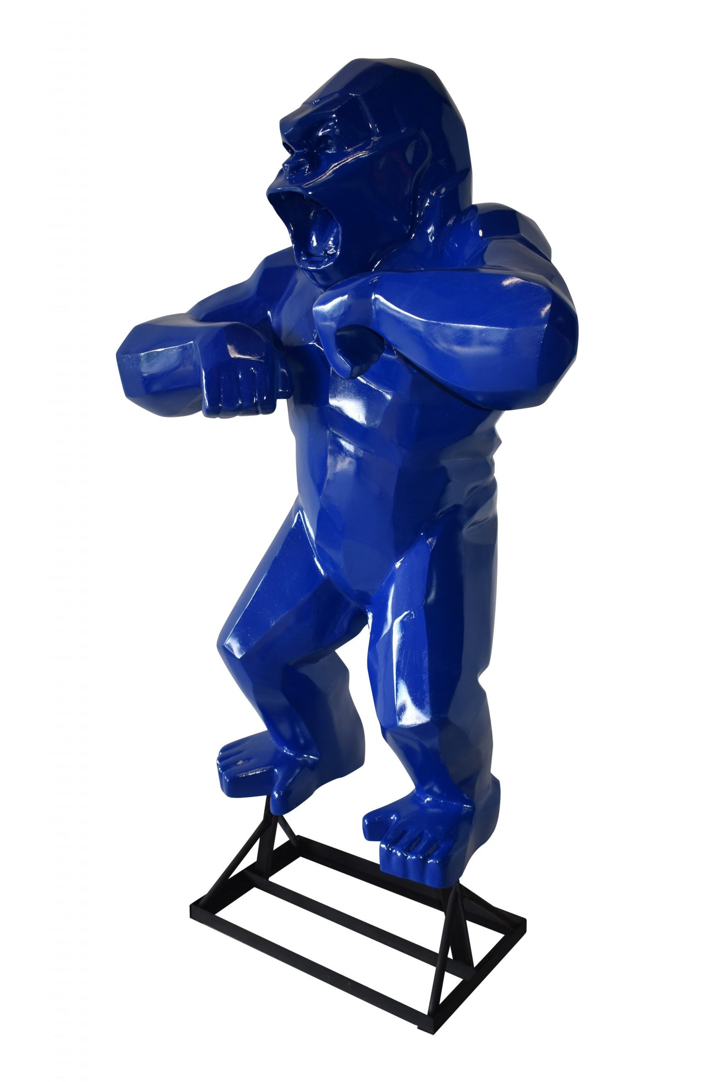 Giant King Kong Statue Made of Resin for Outdoors Size: 42" x 27" x 63"H