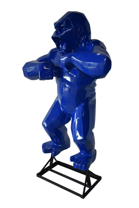 Giant King Kong Statue Made of Resin for Outdoors Size: 42" x 27" x 63"H