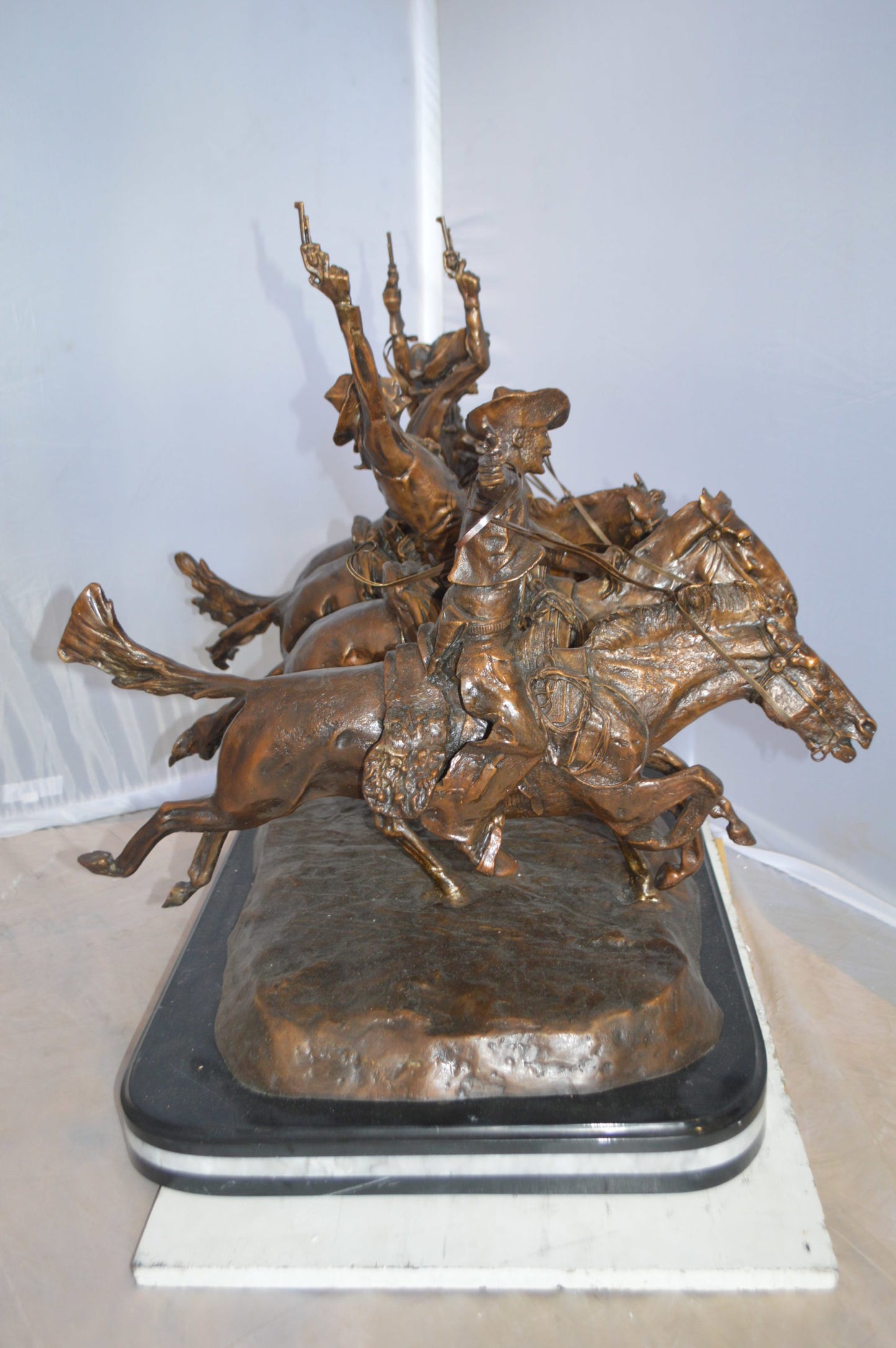 Coming Through The Rye Remington replica - Size: 28"L x 23"W x 29"H.
