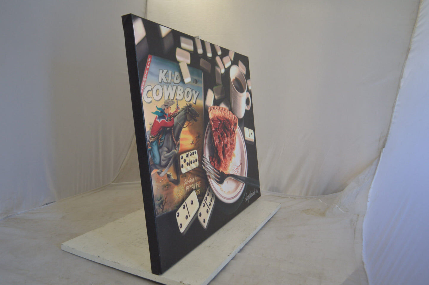Pecan Pie - Painting on Canvas by Doug Bloodworth - Size: 35"L x 28"W