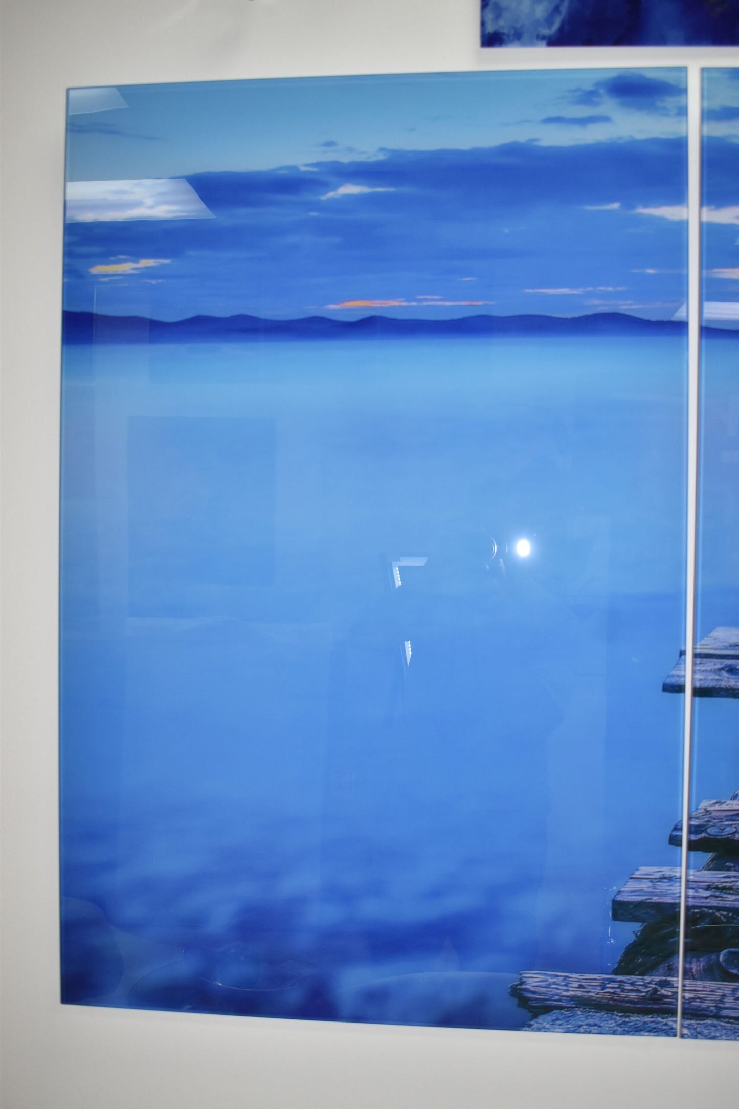 The Mystic Pointe Picture on A Large Three-Piece Acrylic Size: 1" x 78" x 39"H
