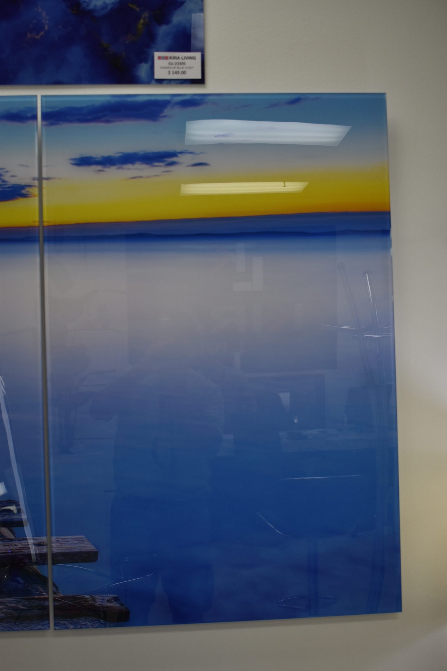 The Mystic Pointe Picture on A Large Three-Piece Acrylic Size: 1" x 78" x 39"H