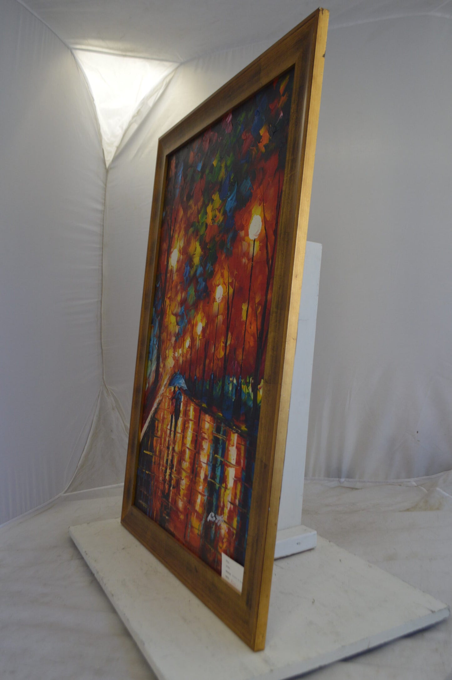 Paris Rain by Painting by unknown - Size: 29"L x 41"W