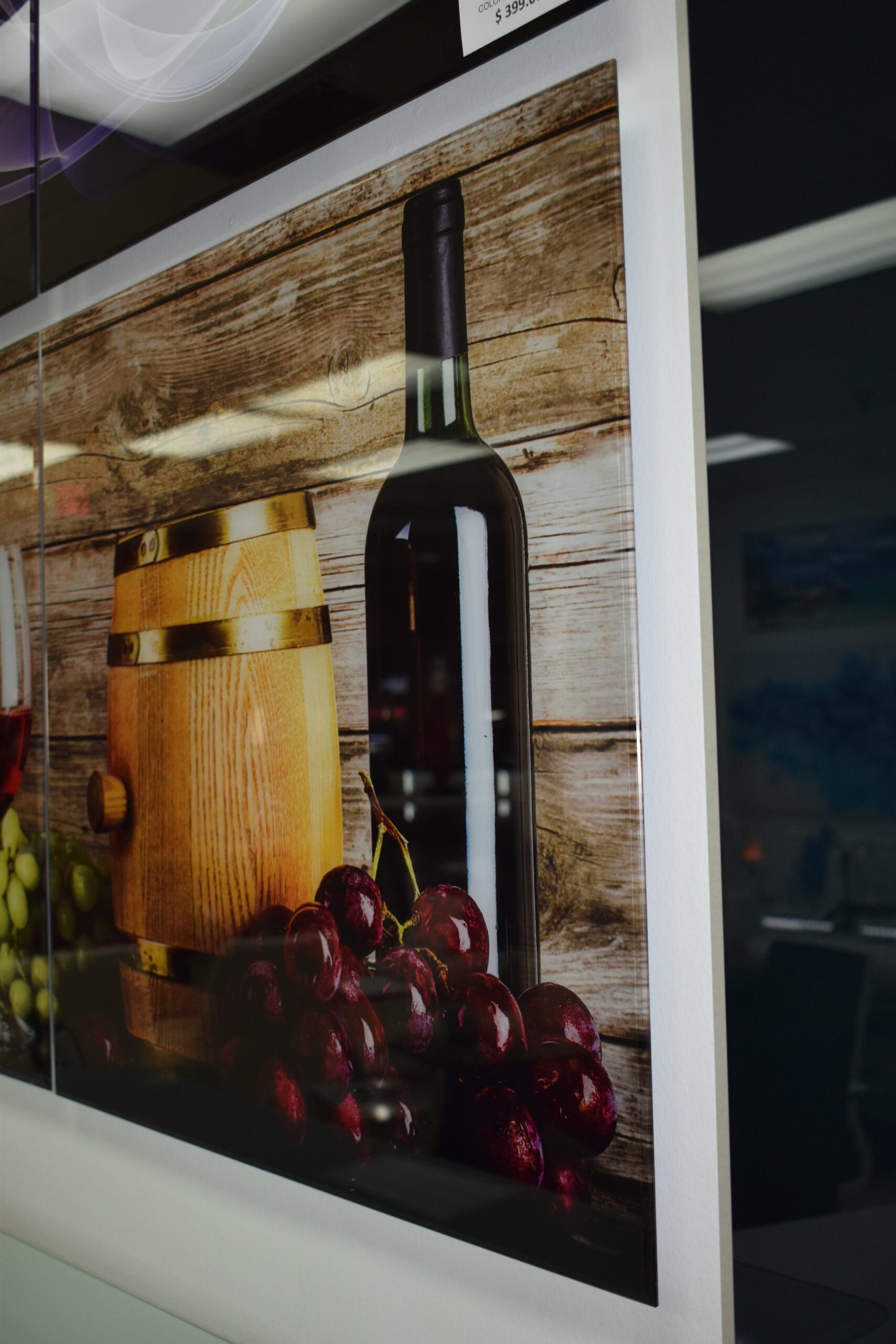 Old Cellar Picture on A Large Three-Piece Acrylic Plexi Size: 1" x 23" x 72"H