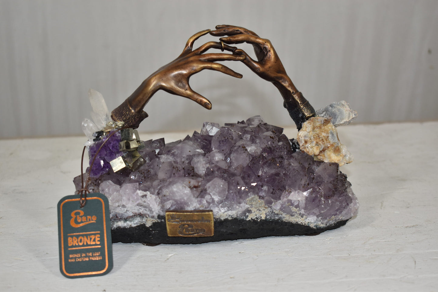 Engagement, Bronze Statue from the Vidal Collection, COA included 6" x 6" x 9"H