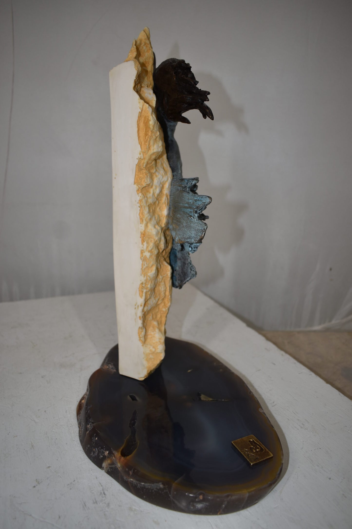 Evolution, Bronze Statue from the Vidal Collection, COA included 8" x 14" x 17"H