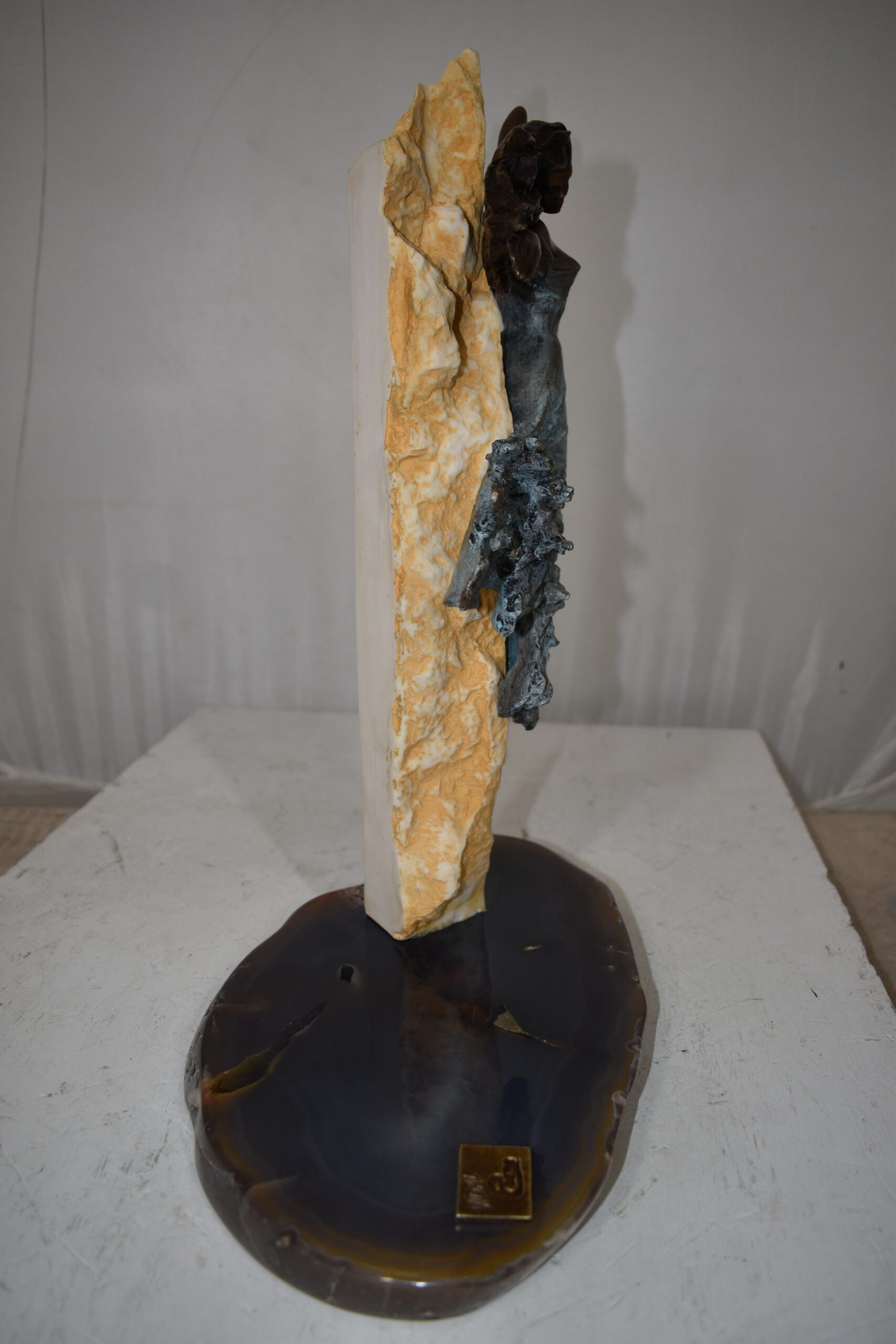 Evolution, Bronze Statue from the Vidal Collection, COA included 8" x 14" x 17"H