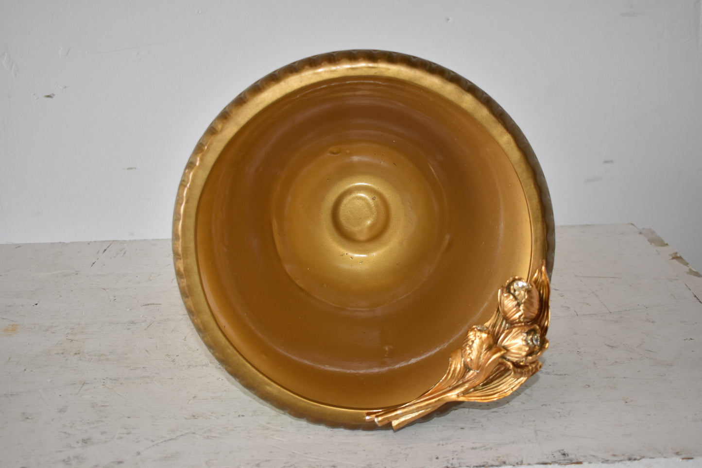 Decorative Resin Vase Embellished with Fairy Flora Size: 12" x 12" x 18"H