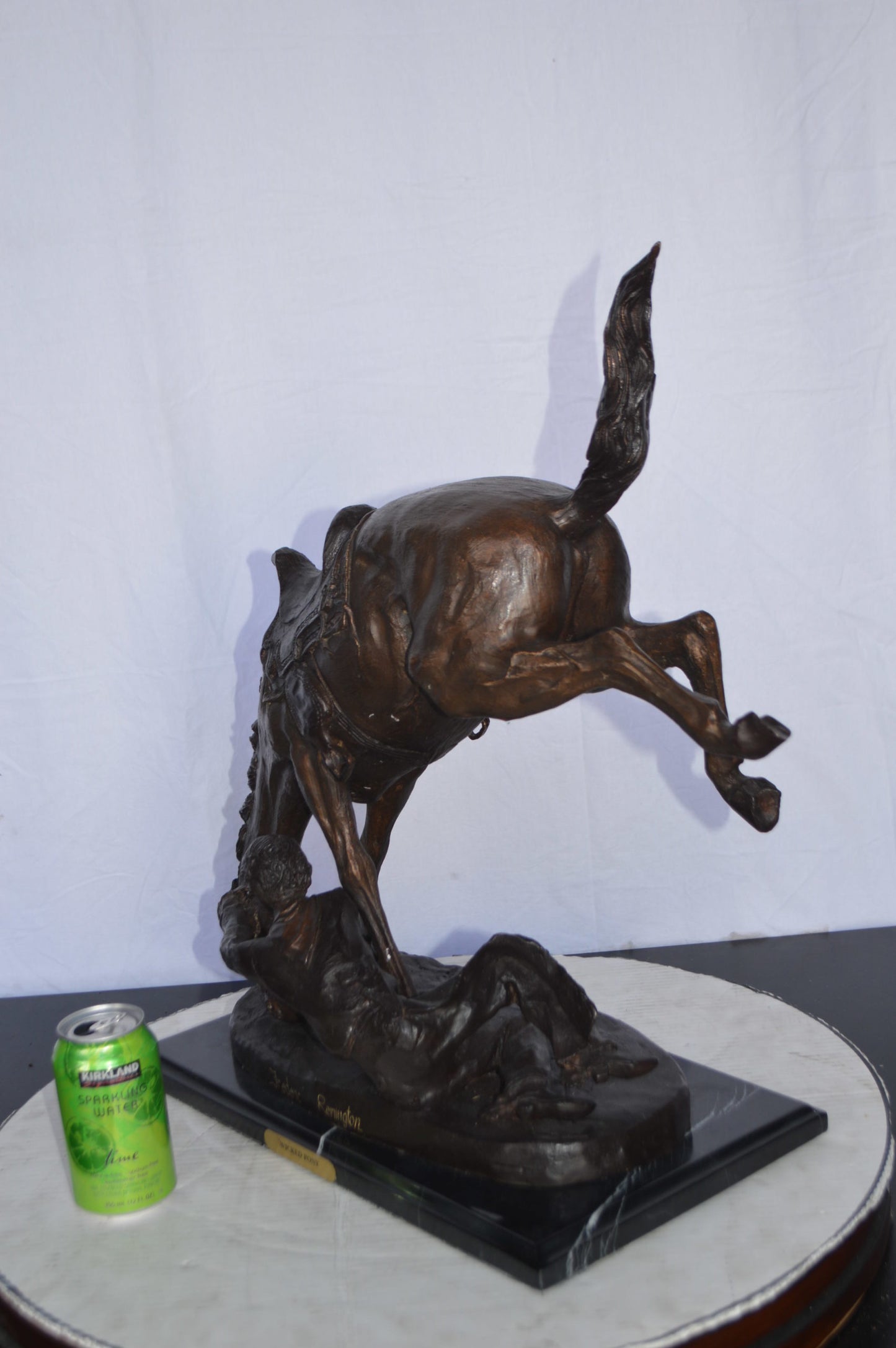 Wicked Pony by Remington Bronze Statue - Size: 17"L x 11"W x 22"H.