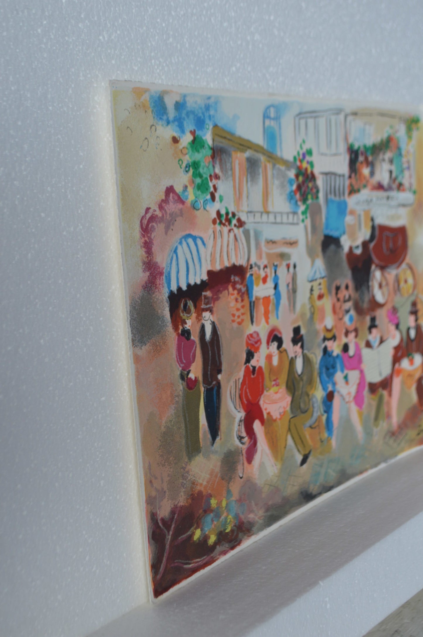 The Old Bakery Serigraph by Zule - Size: 11"L x 14"W