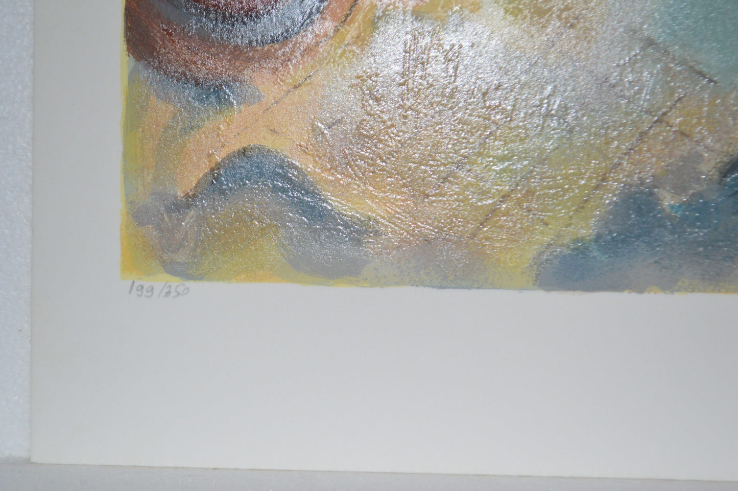 Boea Cafe serigraph by Zule Moskowitz - Size: 31"L x 23"W