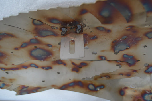 Jack fish laser cut steel wall mounted - Size: 25"L x 2"W x 12"H.