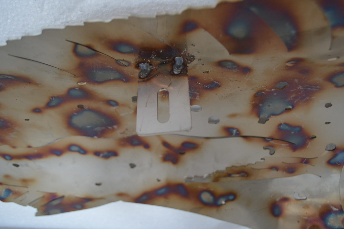 Mahi Mahi laser cut steel wall mounted - Size: 33"L x 2"W x 13"H.