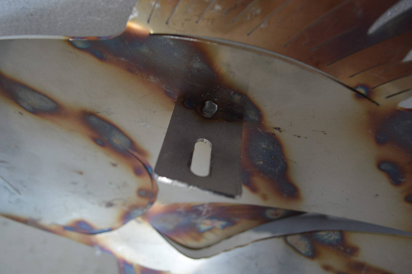 Snapper fish laser cut steel wall mounted - Size: 26"L x 2"W x 17"H.