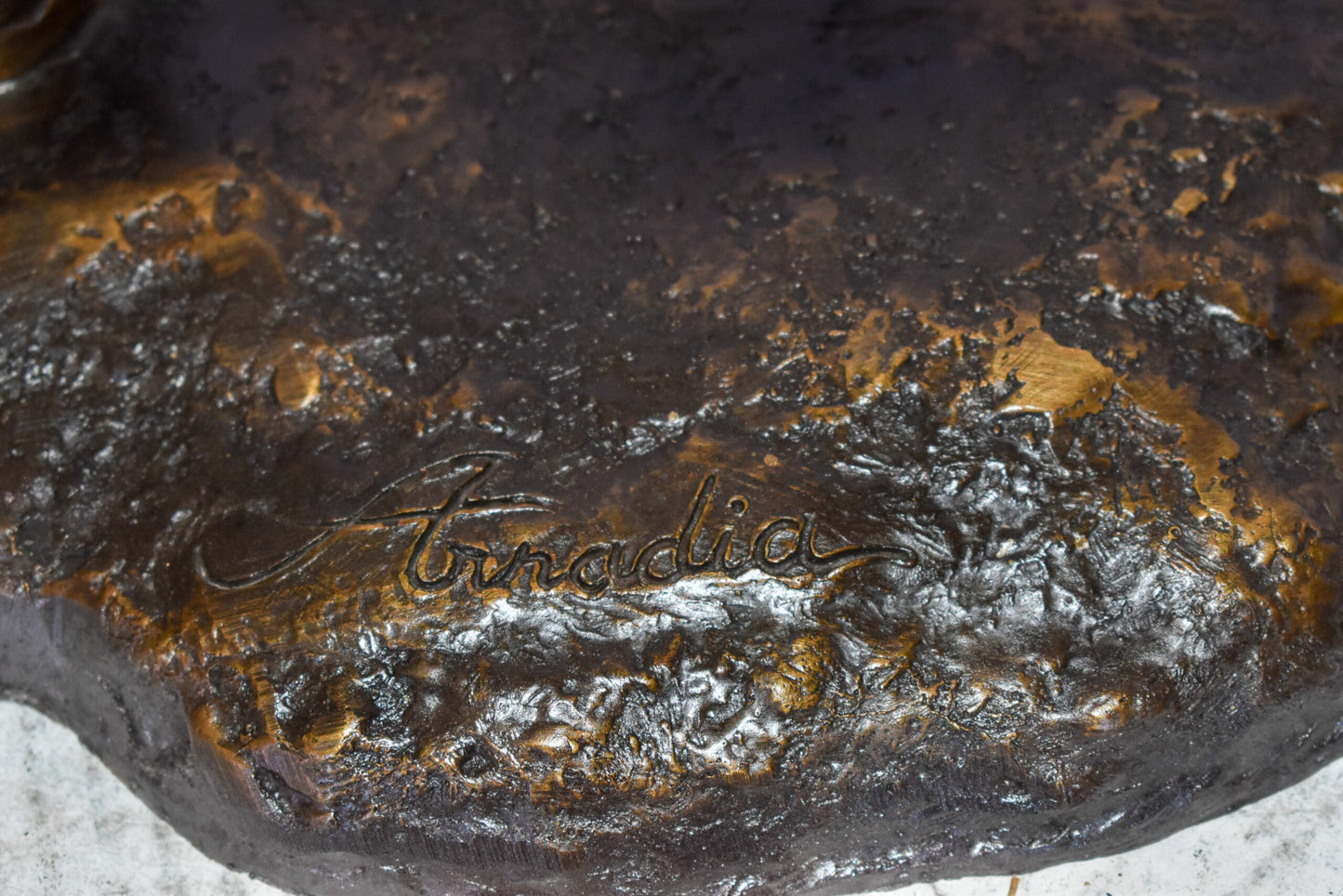 Young Boy Bouncing Basketball Bronze Statue Size: 27" x 20" x 36"H