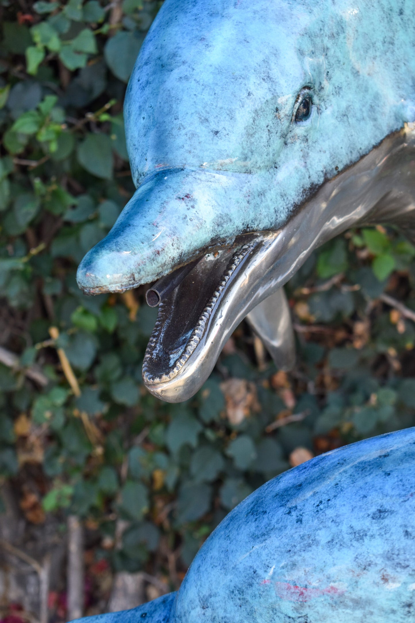 Pod Of Three Playful Dolphins on Waves Bronze Statue Fountain 40" x 30" x 74"H