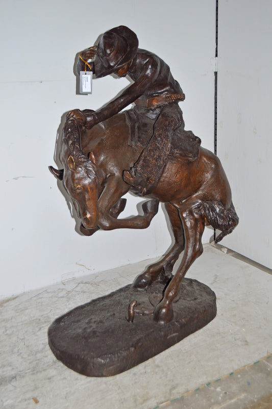 Giant Rattlesnake A Frederic Remington Replica Size: 36" x 30" x 60"H