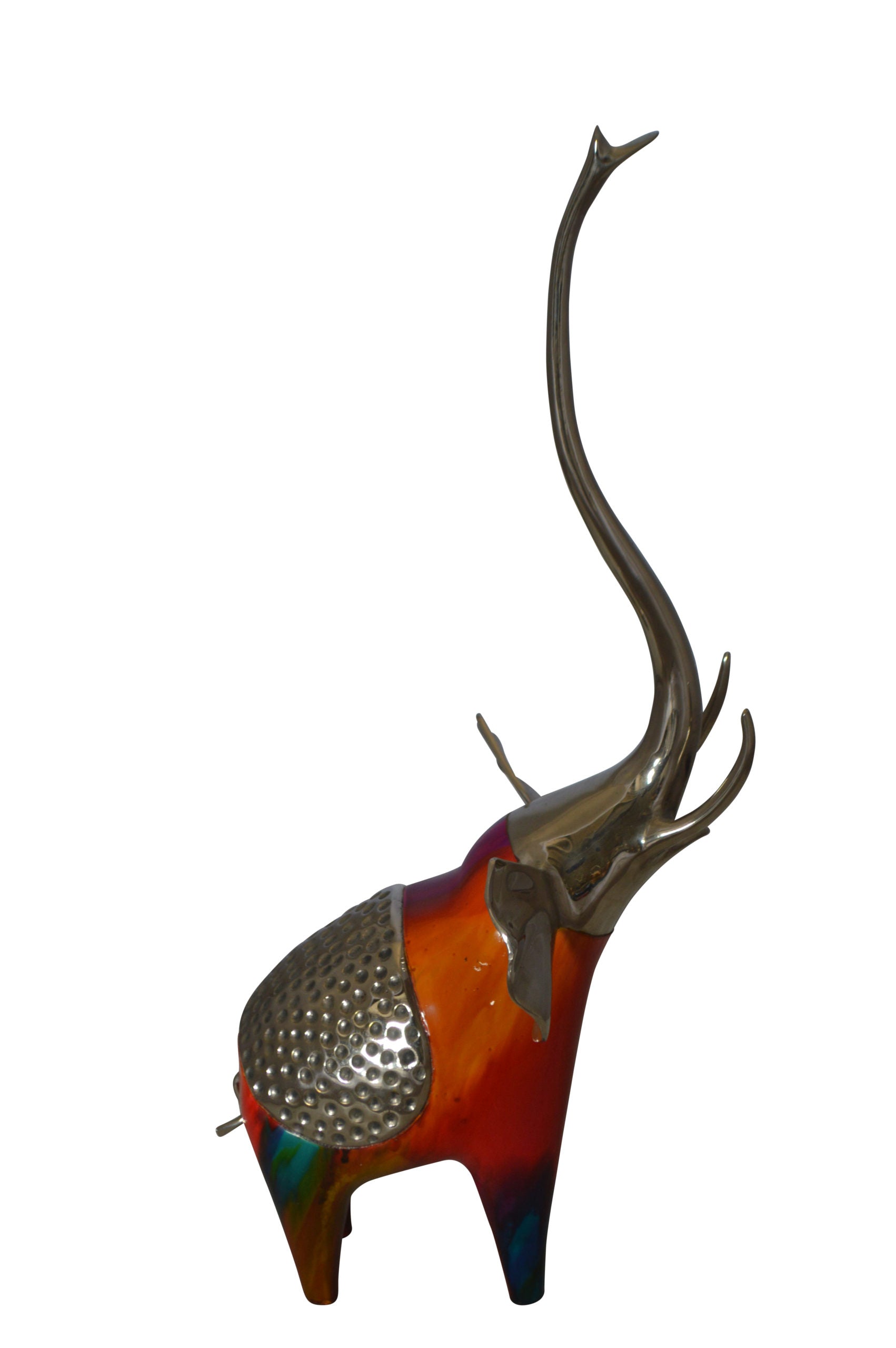 Elephant by Liliana Mendez -  Size: 10"L x 9"W x 20"H.