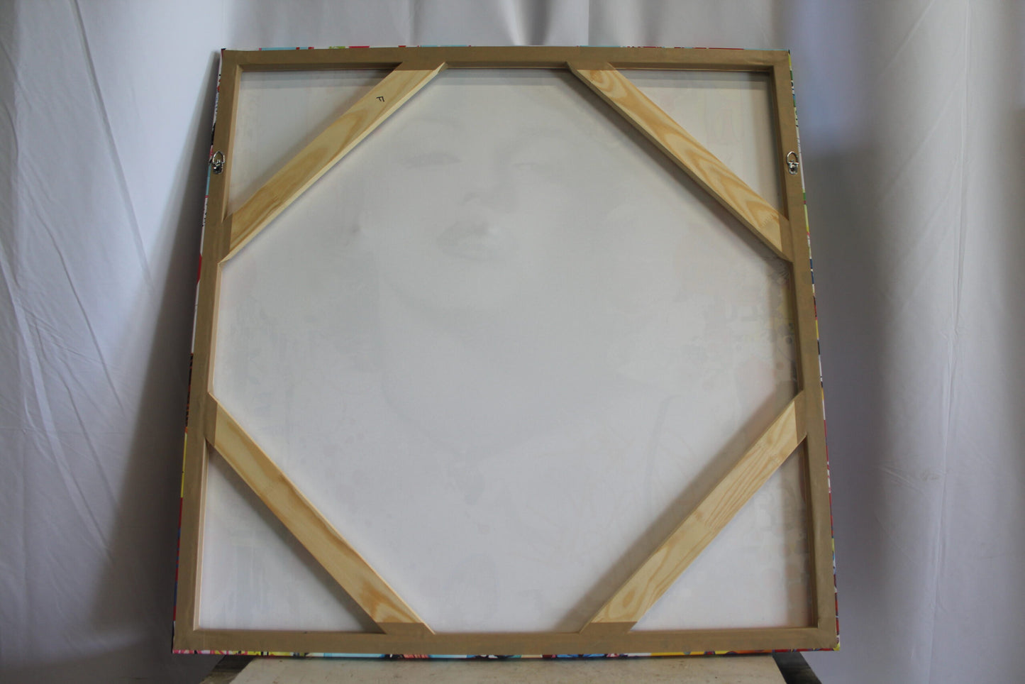 Giant Marilyn Monroe Painting Stretched Canvas Design Ready to Hang 43 x 43