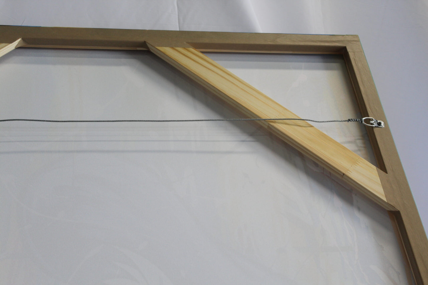 Framed Abstract and Modern Giant Canvas of Donald Duck Ready to Hang 70 x 45