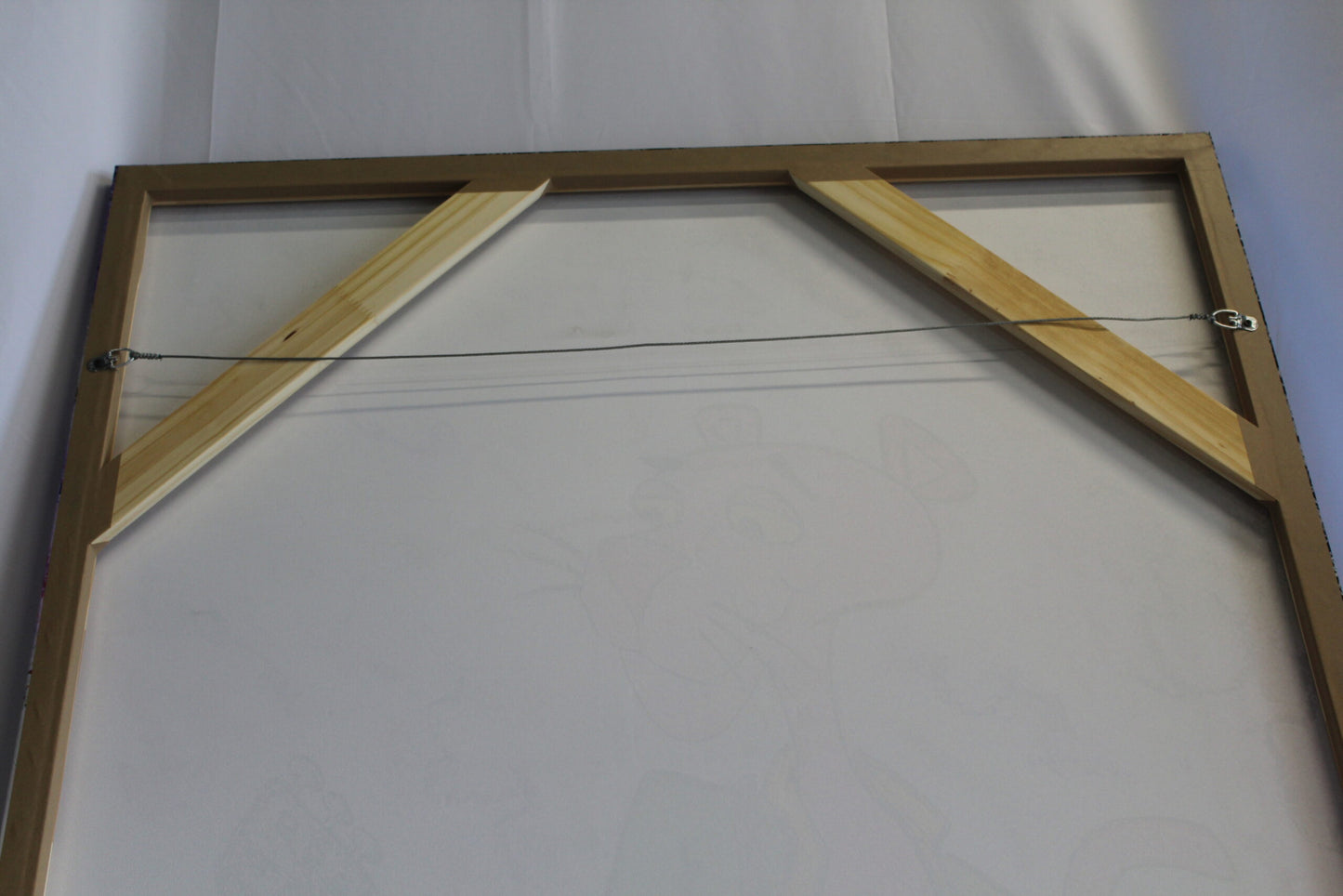 Cartoon Pink Panther Stretched Ready to Hang Canvas Large Painting 70 x 45