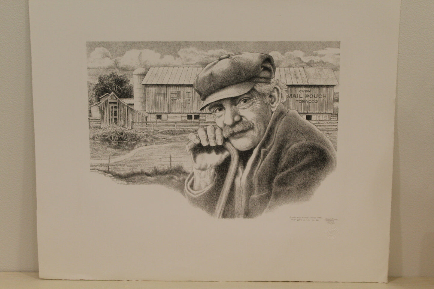 Grow Old Along With Me The Best is Yet to Come by Emanuel Schary 14 x 10