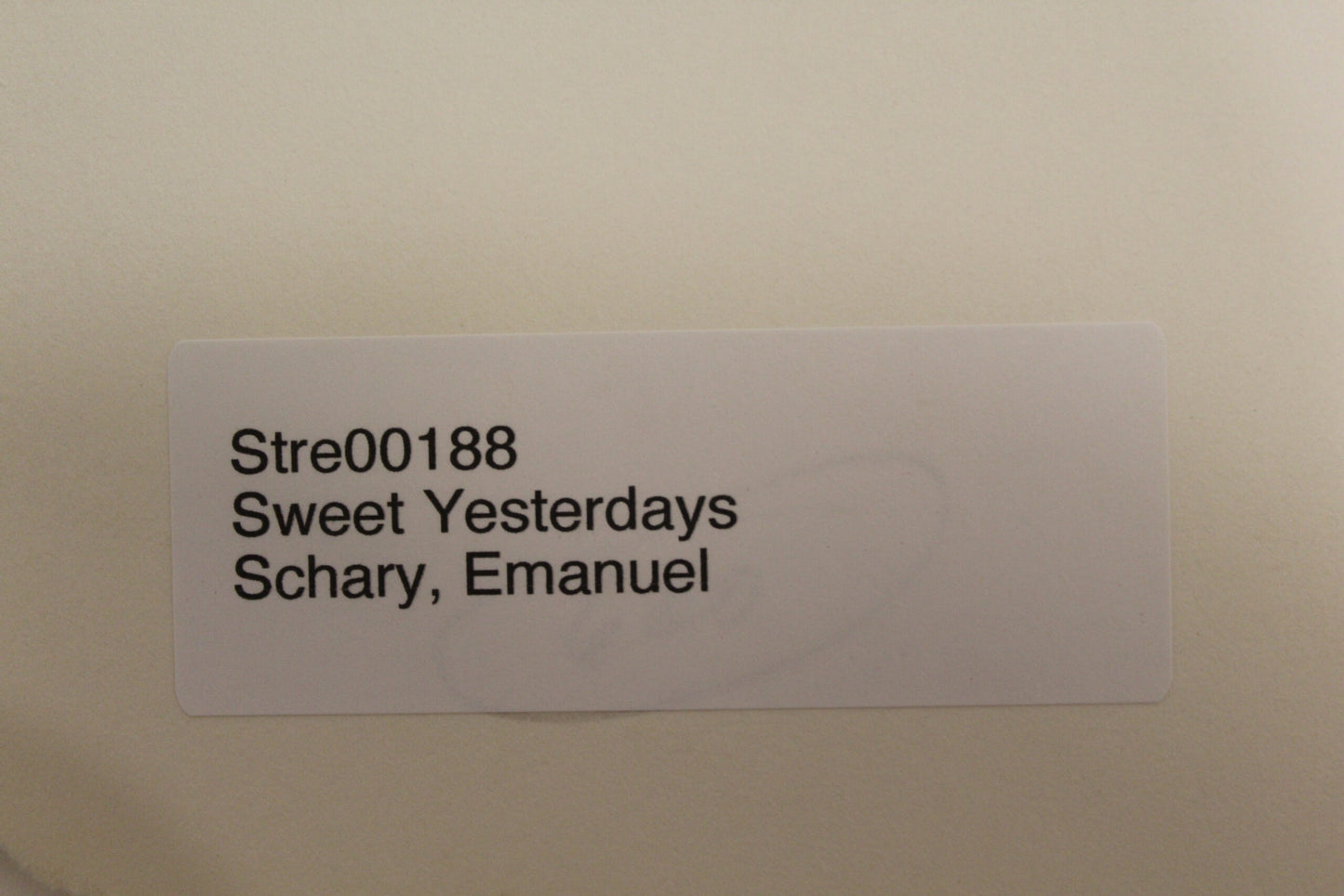 Nifao Emanuel Schary “Sweet Yesterdays” Lithograph – Limited Edition Judaica Black & White Fine Art, Nostalgic Reflection 10 x 14