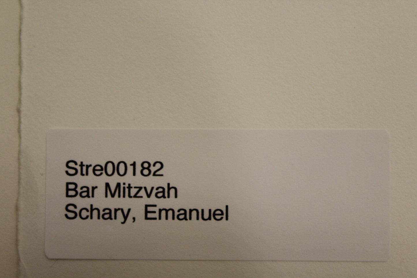 Nifao Emanuel Schary “Bar Mitzvah at The Wall” Lithograph – Judaica Black & White Fine Art, Father & Son at the Western Wall 14 x 18