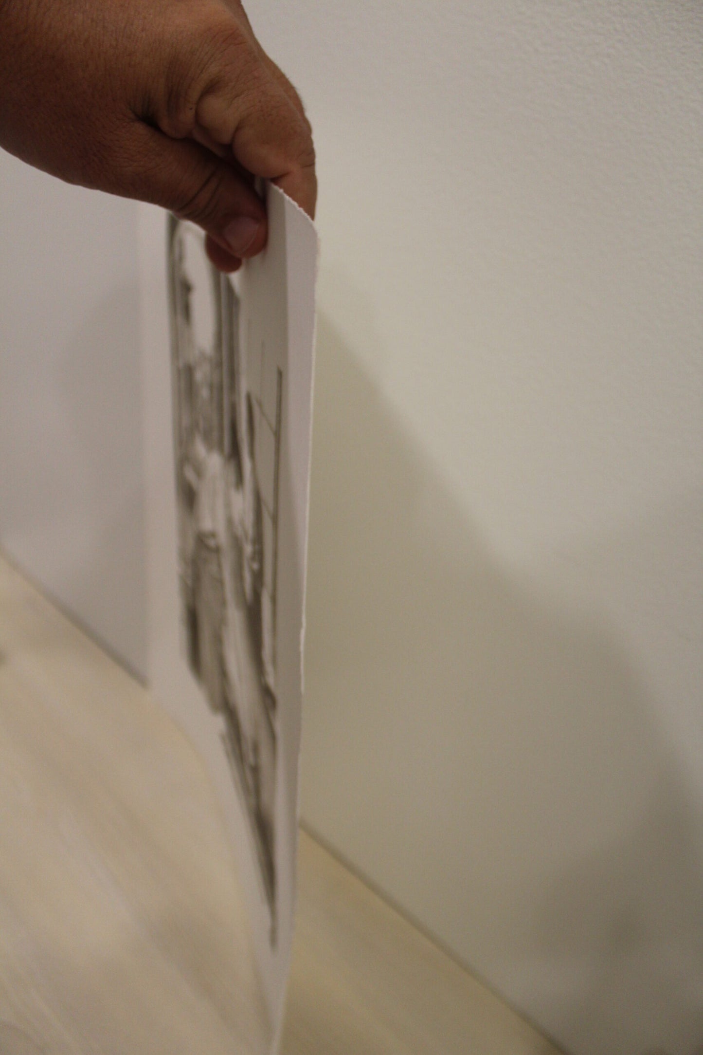 Nifao Emanuel Schary “George and Burr Miller” Black & White Lithograph – 1917 Printmaking Tribute, Judaica Fine Art Collectible -11 x 14