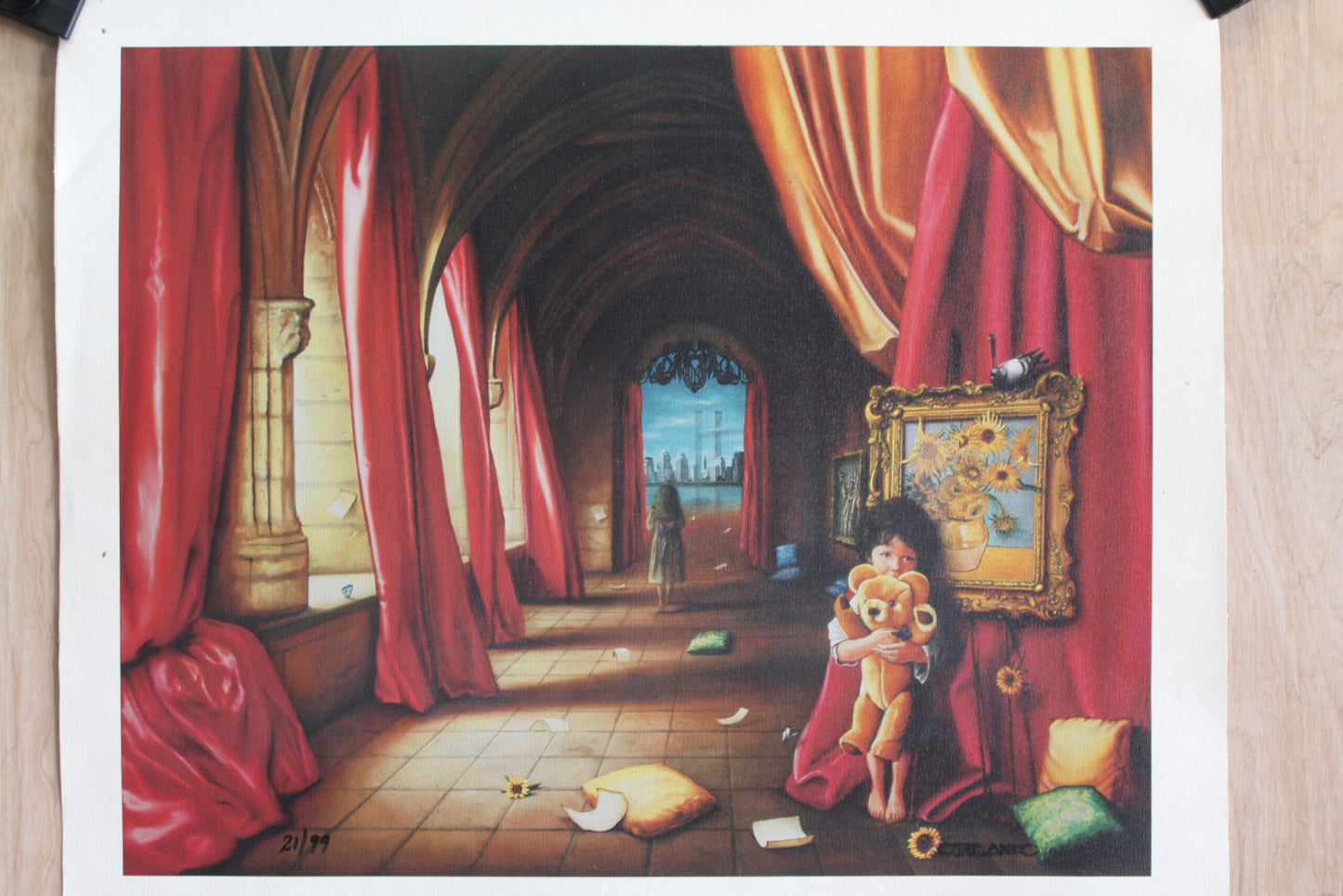 Memories Live On by Orlando Quevedo on Unstretched Canvas Med, 26"x20"