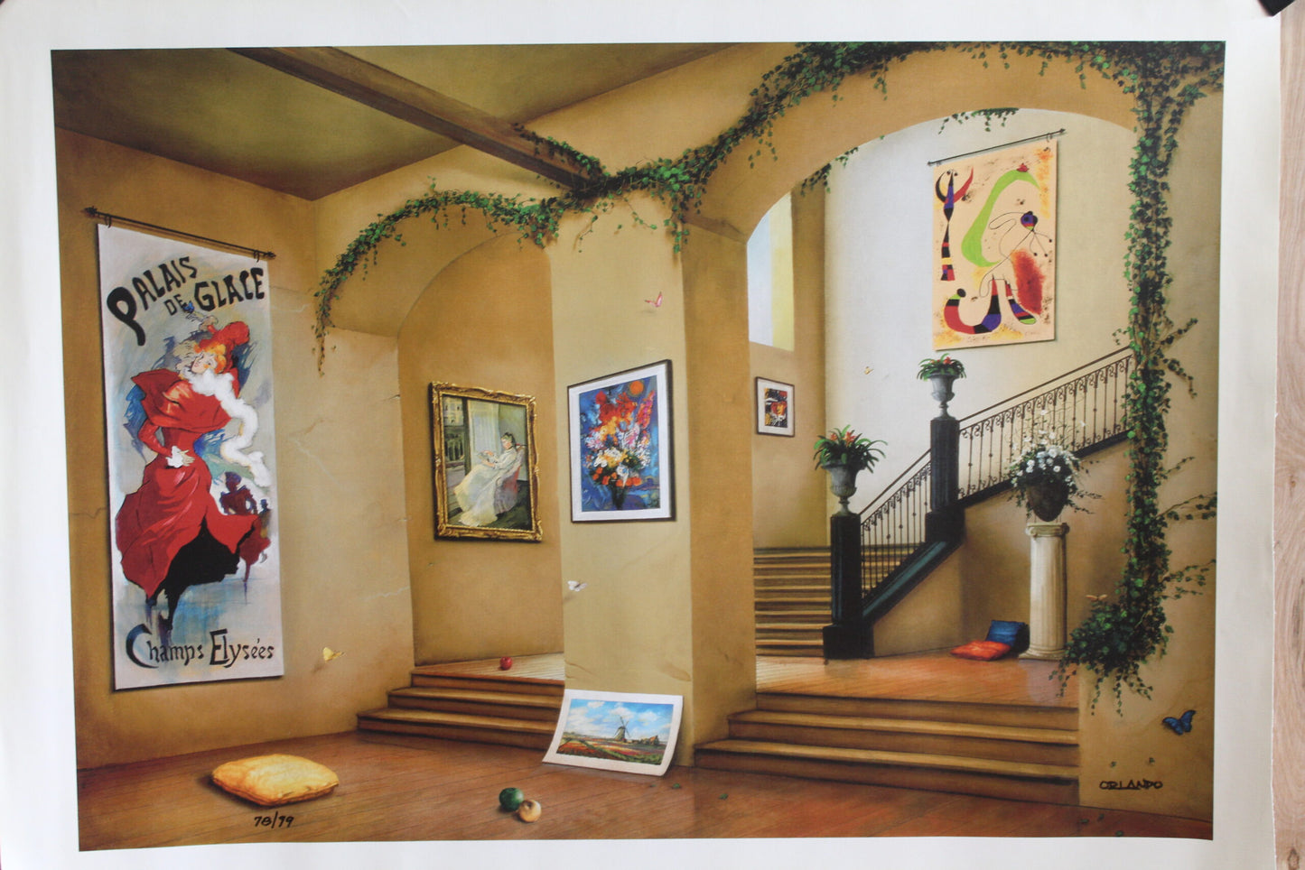 New View by Orlando Quevedo on Unstretched Canvas Med, 30"x20"