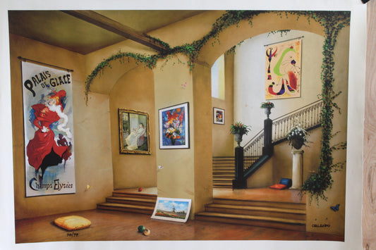 New View by Orlando Quevedo on Unstretched Canvas Med, 30"x20"