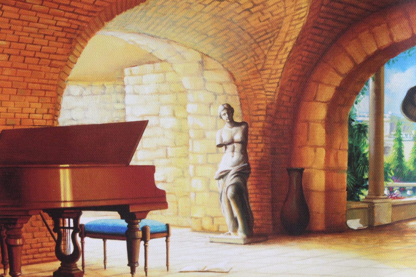 Daybrake By Orlando Quevedo on Unstretched Canvas Medium, 30"x20"