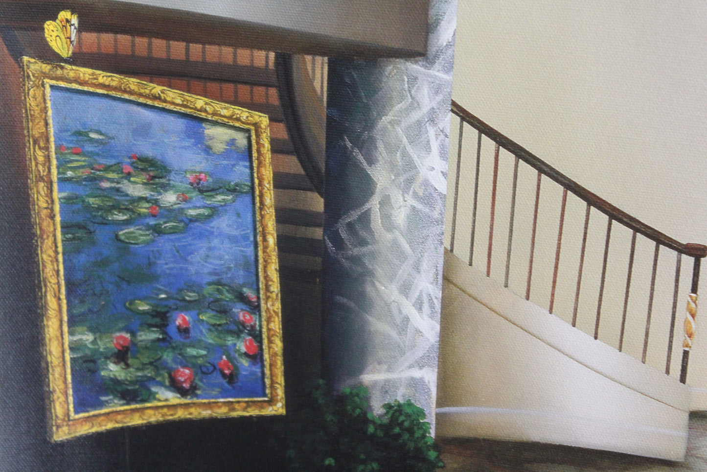 Romantic Dream by Orlando Quevedo on Unstretched Canvas Med, 30"x20"