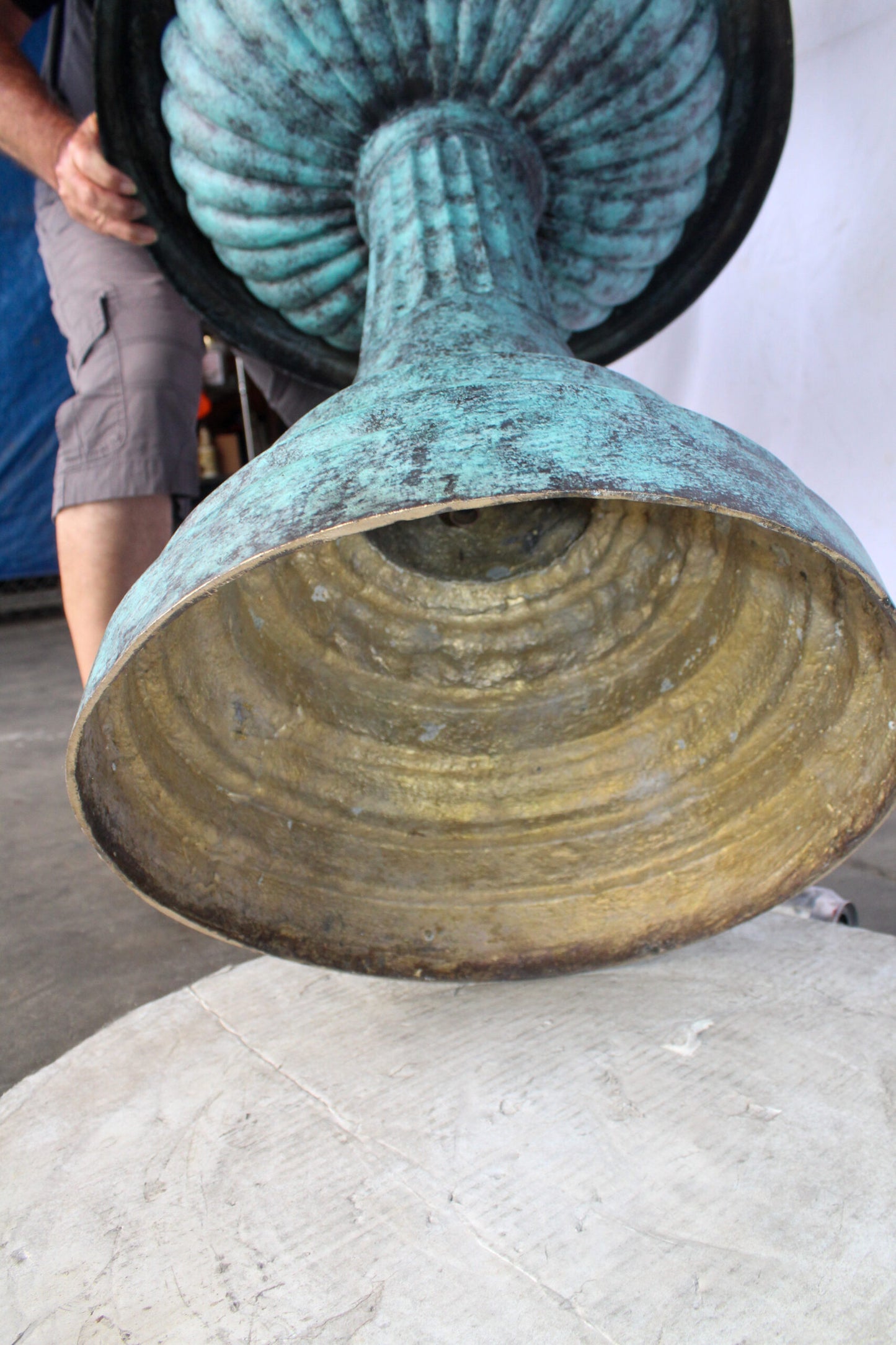 Three Sailfish Bronze Fountain Green Patina Finish 29" x 29" x 50"H