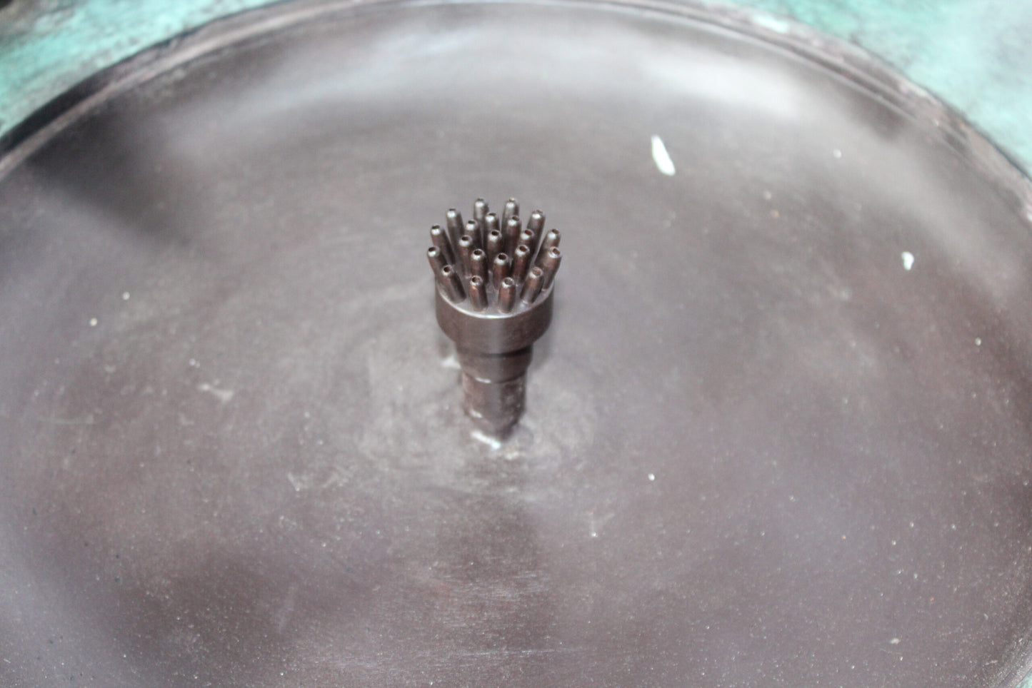 Three Dolphins Bronze Fountain Green Patina Finish 26" x 26" x 47"H