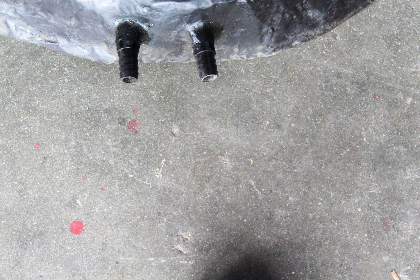 Three Life Sized Pelicans Standing, A Giant Bronze Fountain  38" x 32" x 71"H