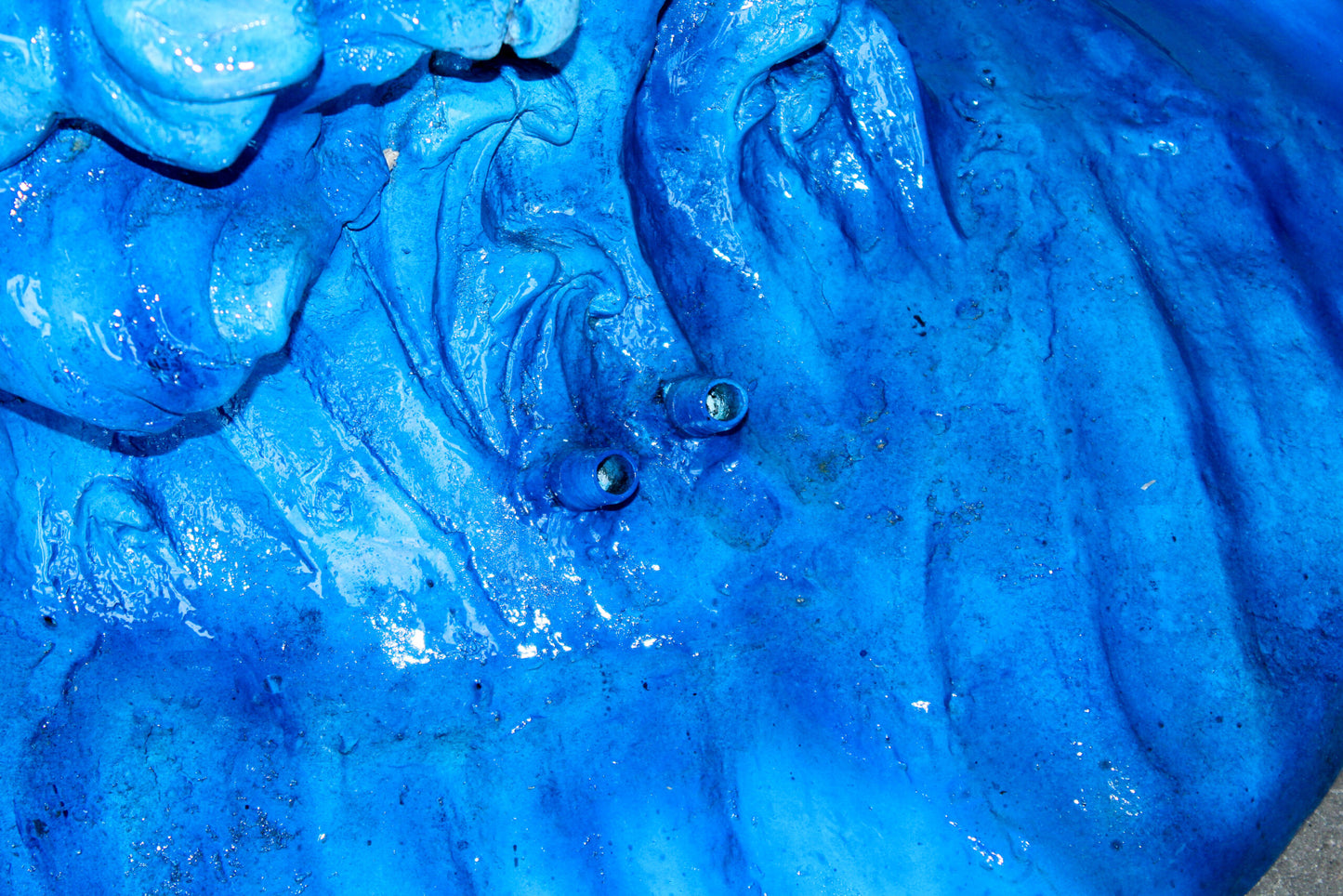 Giant and Impressive Bronze Fountain with Six Dolphins 65" x 45" x 92"H