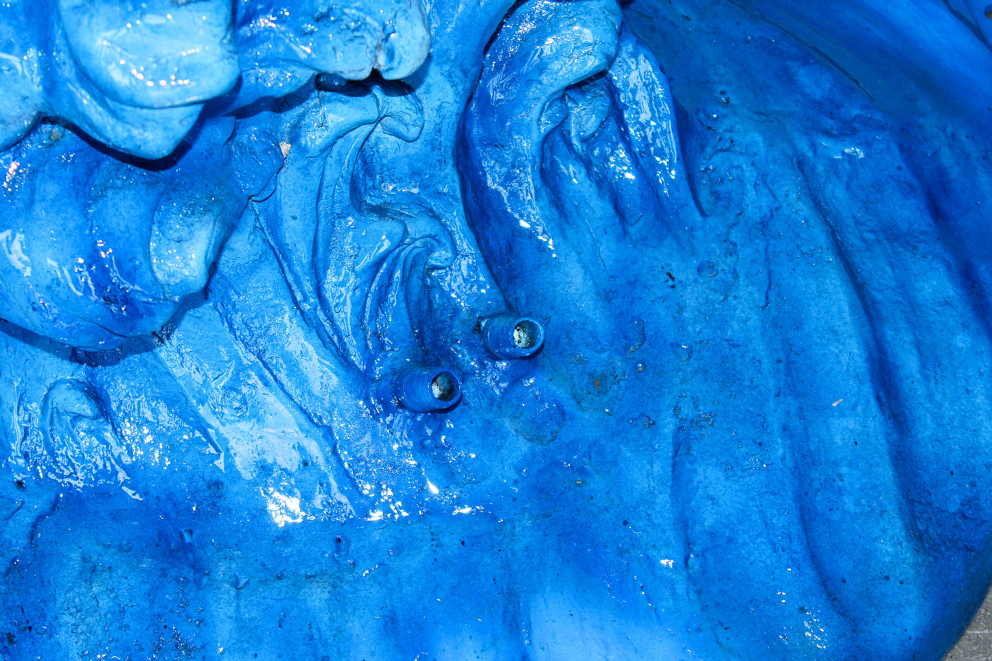 Giant and Impressive Bronze Fountain with Six Dolphins 65" x 45" x 92"H