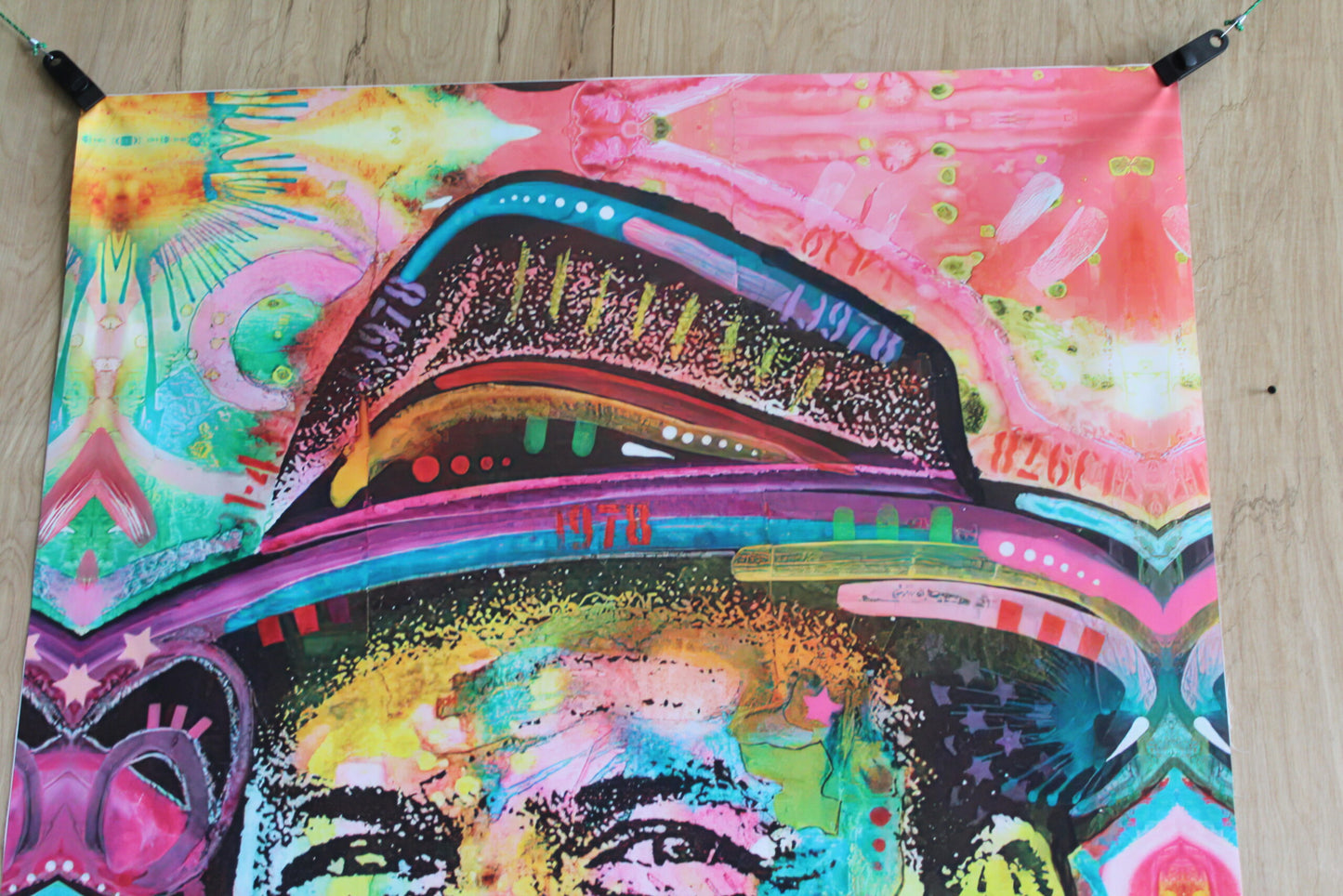 Frank Sinatra Pop Art on Unstretched Giant Size Canvas, 44"x64"