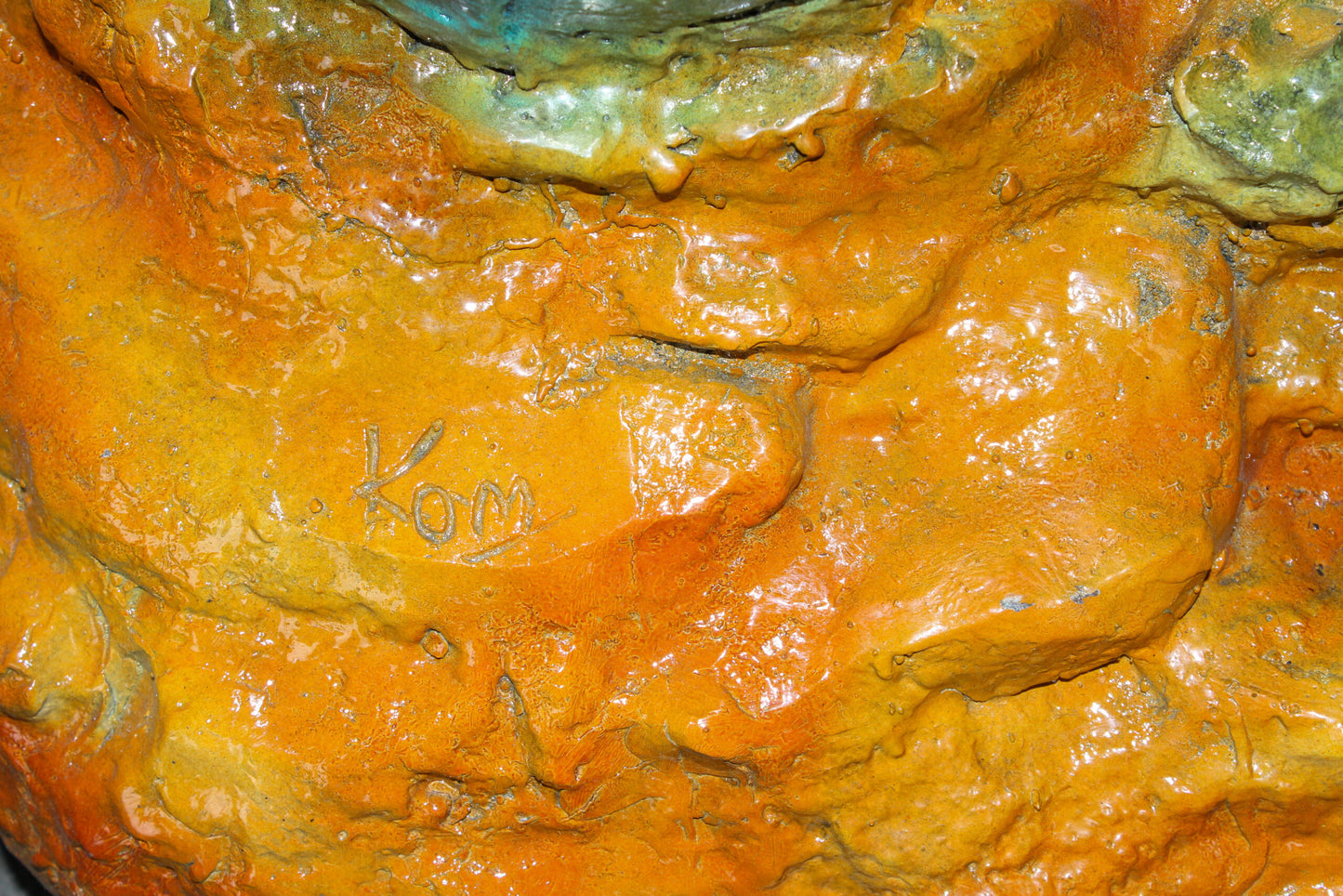 Large Bronze Seahorse and Baby Ocean Fountain Sculpture 26" x 22" x 66"H