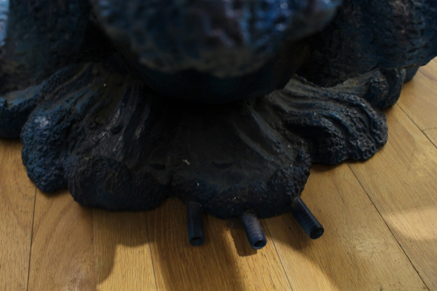 Five Dolphins On Wave Bronze Statue/Fountain - Size: 47"L x 27"W x 84"H.