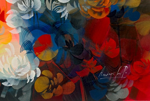 Fulfillment, giclee on canvas, hand signed by Andrea Palacios, 65x40 unstretched