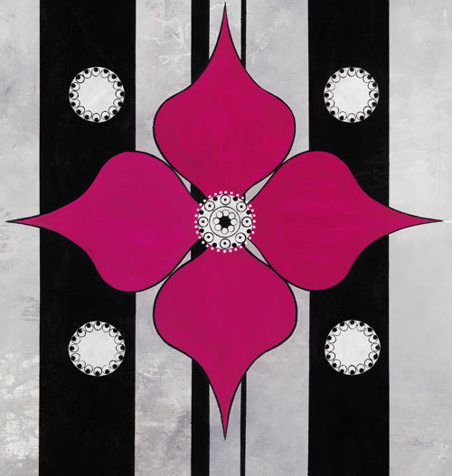 Lotus, limited edition giclee by Alexandra Suarez, 40x40 signed, numbered