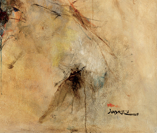 Graceful Creation, limited edition embellished giclee, signed by Joarez, 40x54