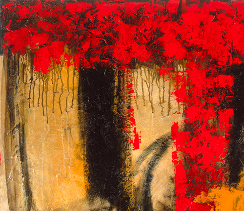 Victory 4, limited edition embellished giclee on canvas signed by Joarez, 40x40