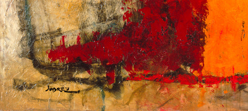 Victory 4, limited edition embellished giclee on canvas signed by Joarez, 40x40