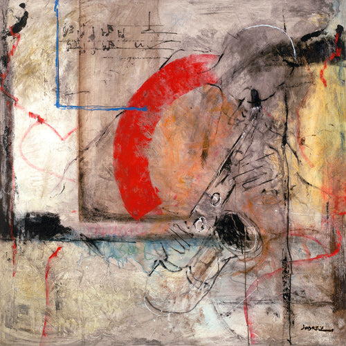 American Soul, limited edition embellished giclee sogned by Joarez, 40x40